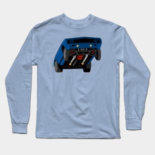 Blue 1969  drag car Long Sleeve T-Shirt